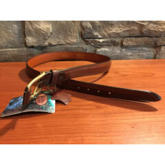 Bracken Creek Outdoorsman's Raised Center Style Leather Belt NEW w/tags Size 38
