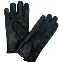 Gloves Men's genuine leather Lined driving gloves Daily use,