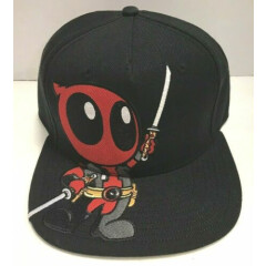 MARVEL COMICS "DEADPOOL" SNAPBACK CAP/HAT BRAND NEW WITH TAGS FREE SHIPPING!