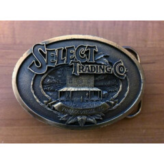Select Trading Co. Tobaccoville, N.C. Belt Buckle