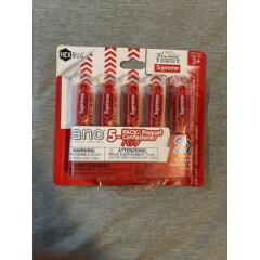 Supreme Hexbug Nano Flash 5 Pack 100% Red in Hand. SOLD OUT! Best Price
