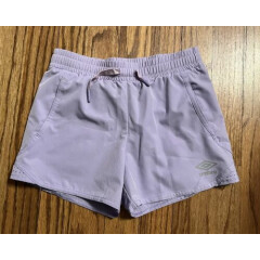Umbro Girls Purple Athletic Shorts Size 6 / 6X