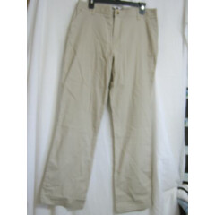 FRENCH TOAST UNISEX STRAIGHT TWILL PULL-ON PANTS SIZE 20.5+ BEIGE NWOT