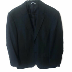 Saddlebred Mens Suit Jacket/Blazer 2 Button Navy Blue Sz 42R