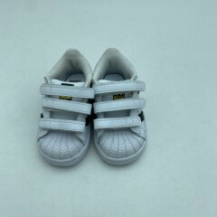 ADIDAS Superstar CF I Toddler Casual Sneakers BZ0418 White Black Size 5K