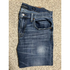 Men’s LUCKY BRAND 110 Flex Skinny JEANS 34 X 33 Designer Jeans Size 34/33