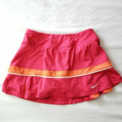 Nike Girls Dri- Fit Pink Orange Skort Size XS