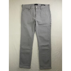 Banana Republic Slim Straight Leg Men's Size 31 (34x29) Gray Denim Jeans