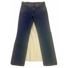 Levi's 514 Dark Blue Wash Slim Straight Men’s Red Tab Jeans Size 32 X 32