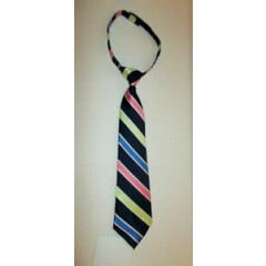 NEW BOYS GYMBOREE 2T-5T SPRING SUMMER EASTER STRIPED TIE ADJUSTIBLE FREE SHIP