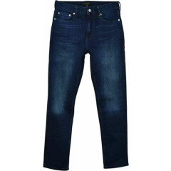 Banana Republic Slim Fit Jeans Men's Size 34 X 30 Dark Wash Stretch NEW
