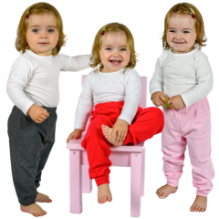 Baby, Boys, Girls Solid colors - Pajama pant - Legging - Sweatpants