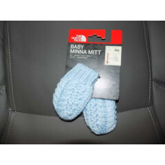 The North Face Baby Minna Mitt Pale Blue Size XXS Infants NEW 