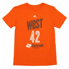 Adidas WNBA Youth Phoenix Mercury Brittney Griner #42 Player's Tee, Orange