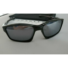 New OAKLEY Men's Sunglasses Chainlink polished black with black iridium 