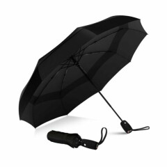 Windproof Automatic Double Ventilated Umbrella Durable Frame Sturdy Material