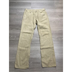 TOMMY BAHAMA Authentic Fit Linen Cotton Blended Men's 5 Pocket Jeans 34X34