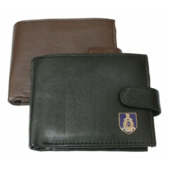 Royal Marines Leather Wallet BLACK or BROWN ME21