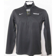 Yokota Air Force Base Japan Nike Gray Dry-Fit Training 1/4 Zip Shirt Pullover L