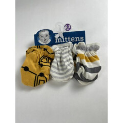 3 newborn mittens 0 to 3 months 