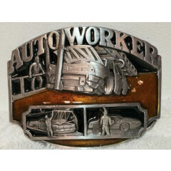 Auto worker Vintage SISKIYOU BELT BUCKLE 1990