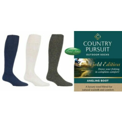 2 Mens Country Pursuit Angling Fishing Wool Seaboot Outdoor Boot Socks UK 7-11