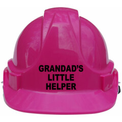Grandad's Little Helper Children's Kids Hard Hat Safety Helmet 1-7 Years Approx