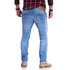 Jack & Jones Mens Jeans Glenn Aris Slim Fit Stretch Denim Mens Pants Casual%