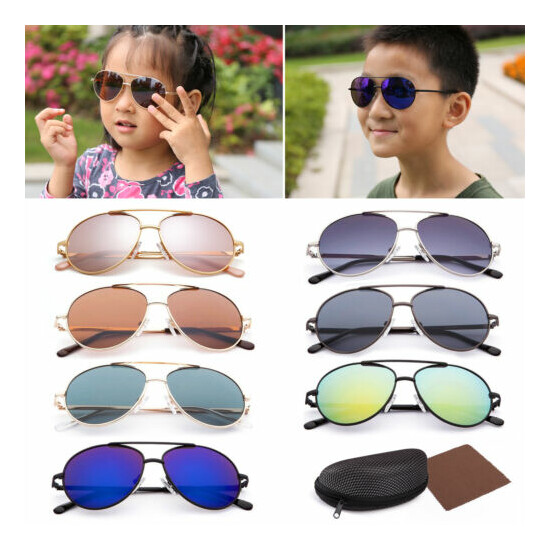 Sunglasses Gift for Kids Children Boys Girls Babies 6 7 8 9 10 11 12 13 Old Ages image {3}