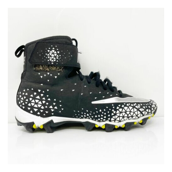 Nike Boys Force Savage Shark 880133-001 Black White Football Cleats Shoes 5.5Y image {1}