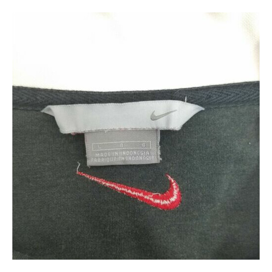 Nike Track & Field Full Zip Jacket Lightweight Black Bulls colorway Large  image {6}