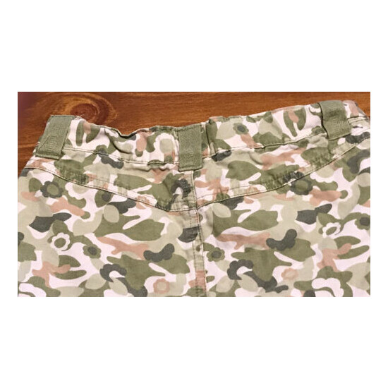 Gymboree Girls Skort Skirt Size 7 Camouflage Adjustable Waist Green Outdoors image {5}