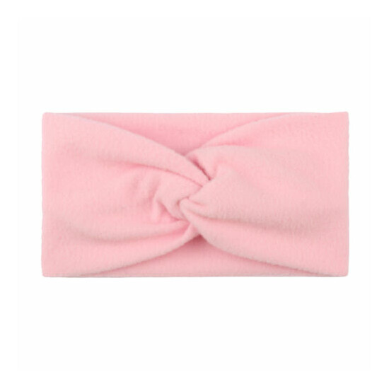 Infant Newborn Girls Baby Solid Knot Headband Hair Band Bow Accessories Headwear image {3}