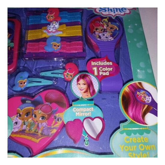 Nickelodeon Shimmer & Shine Hair Accessories Gift Set Kids Christmas New  image {4}