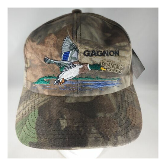 Gagnon Camo Advantage Timber Hat Mallard Duck Snapback K Products Vintage Cap image {2}