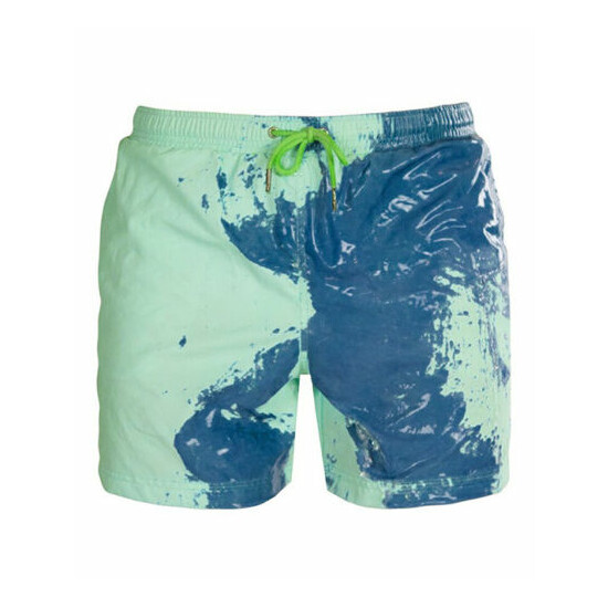 Men Summer Beach Sport Shorts Swimming Swimwear Trunks Board Pants Color Change image {3}