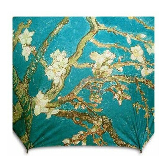 "Almond blossom san remy"printing auto folding umbrella Thumb {2}