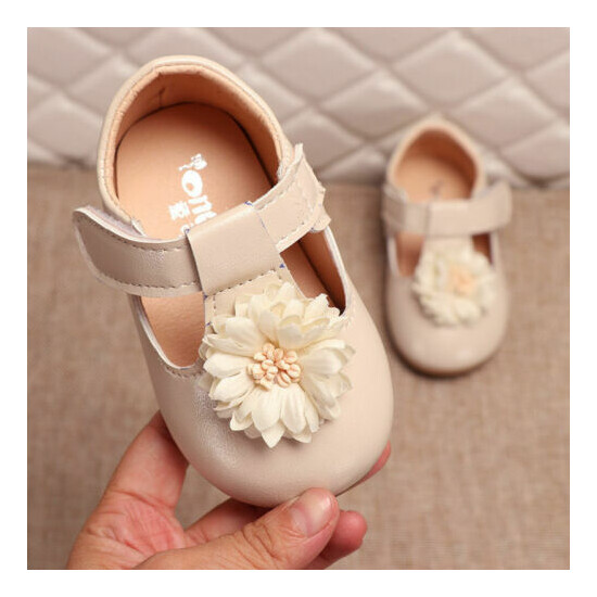 Toddler Baby Girls Princess Korean Soft Sole Shoes Summer Pink Prewalker Sandals image {1}