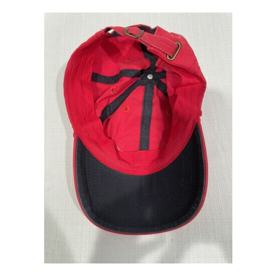 Willie Strapback Hat Cap Red Nelson image {3}