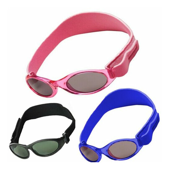 Baby Sunglasses Kids/Toddler Boy Girls Safe 100% Sun Protection Age 2-4 Years  image {1}