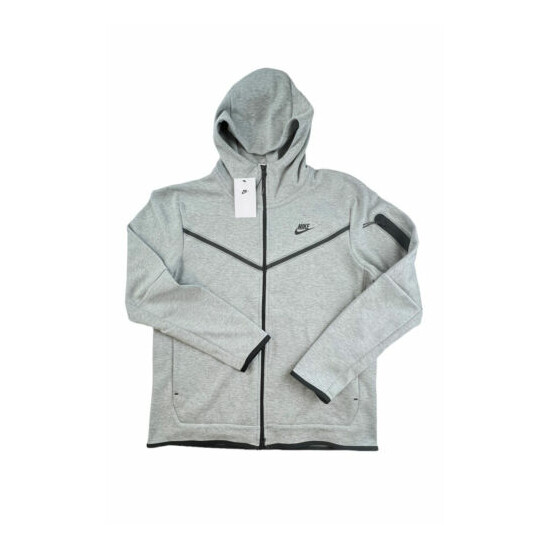 Nike Sportswear Tech Fleece Men's Full-Zip Hoodie Size Large - CU4489-063 S1 image {1}