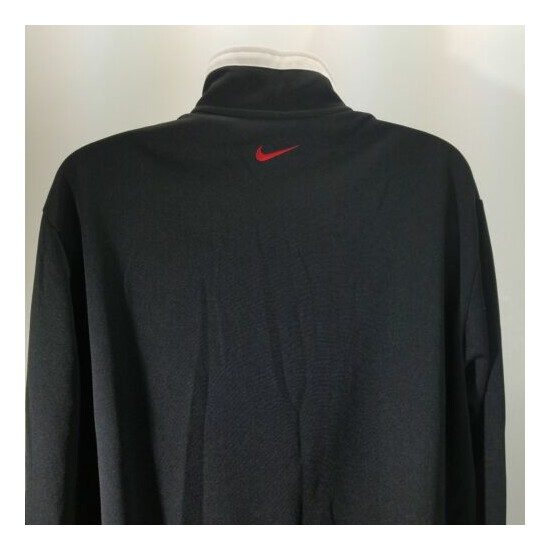 Nike Track & Field Full Zip Jacket Lightweight Black Bulls colorway Large  image {4}