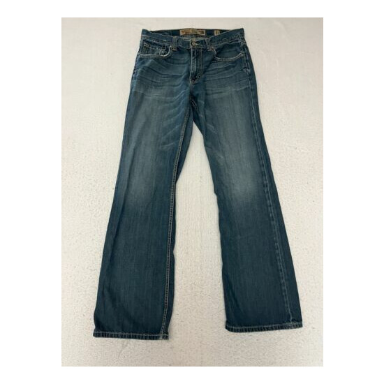 BKE Buckle Tyler Blue Jeans Men's Size 31 x 34 Read image {1}