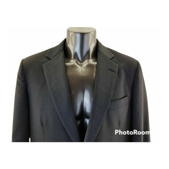 BROOKS BROTHERS Golden Fleece Mens Madison 1818 GreyWool Suit Jacket 2 button42L image {3}