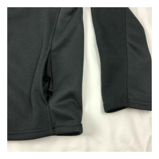 Spyder Girl's Black Full Zip Pullover Sweater Size L image {3}