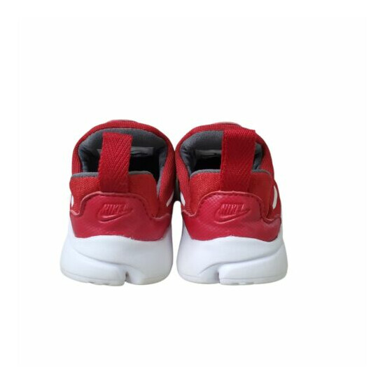 2017 Nike Presto Fly Slip On Gym Red/White/Dark Grey Toddler Shoes Size 5C  image {7}