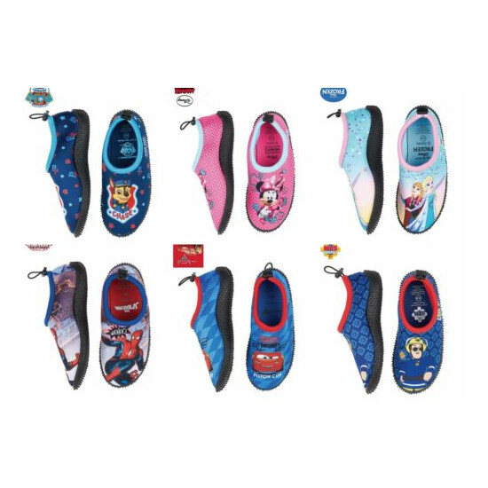 Boys Girls Kids Neoprene Beach Aqua Shoes Snorkeling Boots UK 7-12,5 EU 24-31 image {1}