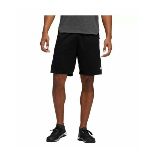 Adidas Men's Axis 2.0 Knit Training Shorts Size Small, Black image {1}