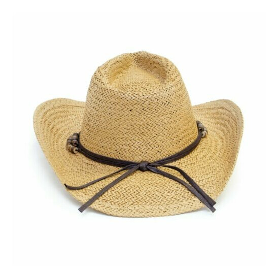 Oldstone Men Women Unisex Summer Winter Western Cowboy Cowgirl Drifter Style Hat image {3}