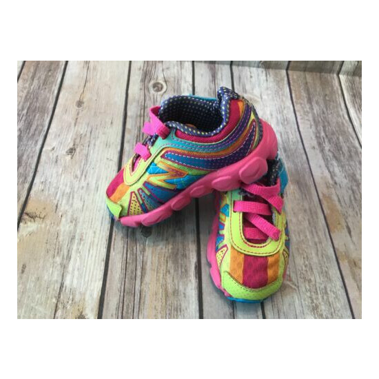 New Balance Infant Girls Running Tennis Sneakers Shoes Multi Color Rainbow 5 image {1}
